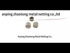 SS Tecido de malha de malha de 4*5mm Furo de malha líquido de gás AISI 301 Para Demister