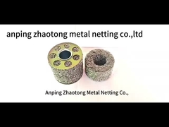 Forma de anel de malha de filtro de malha de tricô comprimida personalizada 5-300 mm de diâmetro exterior