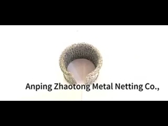 Rolos de malha de fios de malha de aço inoxidável de malha de malha de malha de malha de malha de malha