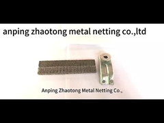 ODM Retirada de poeira Rede de fios de cobre de malha de malha para separação de gás de petróleo