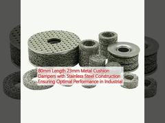 80 mm comprimento 23 mm amortecedores de almofadas metálicas com construção de aço inoxidável garantindo o melhor desempenho na indústria