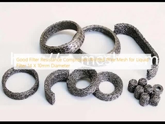 Boa resistência ao filtro Rede de fios de malha de malha de malha de malha para filtro de líquido 14 X 10 mm de diâmetro