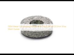 O metal do OEM comprimiu a rede de arame feita malha 65*41*23.5mm Wire Mesh Gasket