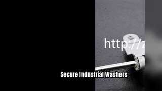 Conjunto industrial de arruela de rede de arame para serviços pesados