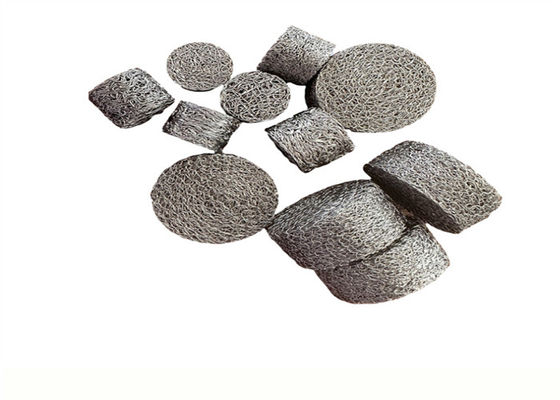 Malha de arame tricotado comprimido de alta durabilidade para soluções industriais de filtragem