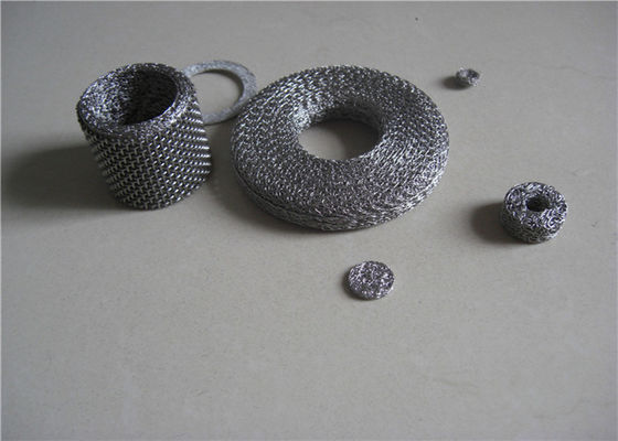 0.08 - fio Mesh Washer Ring Shape SUS316L de 0.45mm para o silencioso