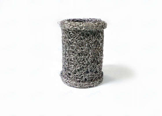 O cilindro do diâmetro 40*20mm fez malha a exaustão Mesh Gasket Support Rings Alkali do fio resistente