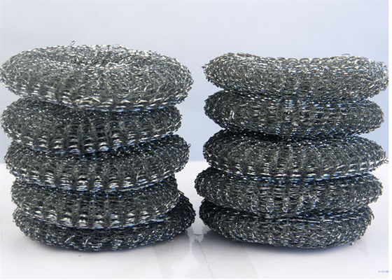 O ODM galvanizado bola de limpeza de aço inoxidável do polidor da cozinha 20g aceita