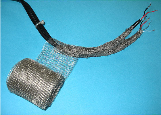 fio feito malha WrapShield Mesh Gasket For Shielding EMI Cables de 50mm