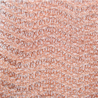 Furo 2*3mm Rede de arame tricotado comprimido Resistente a altas temperaturas