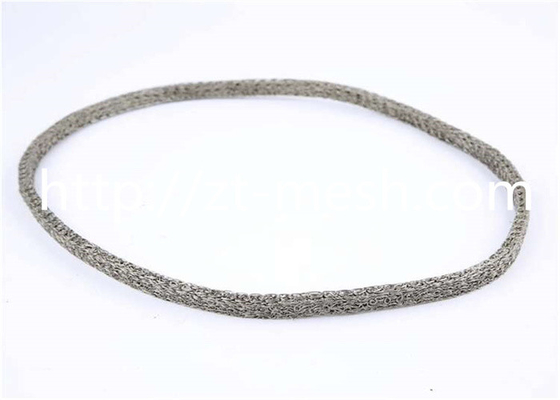 Filtro de líquido Revestimento de malha de arame tricotado quadrado com arame de aço inoxidável