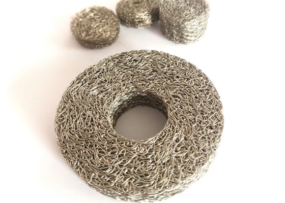 OEM feito malha comprimido de Mesh Gasket Round Shape do fio 0.55mm para a gaxeta da exaustão