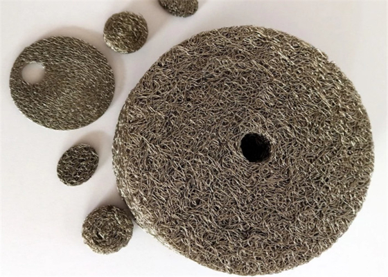 OEM feito malha comprimido de Mesh Gasket Round Shape do fio 0.55mm para a gaxeta da exaustão