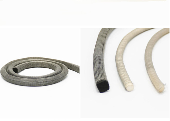 Furo feito malha OEM de Mesh Gasket Stainless Steel 0.55mm 12x6mm do fio para o selo