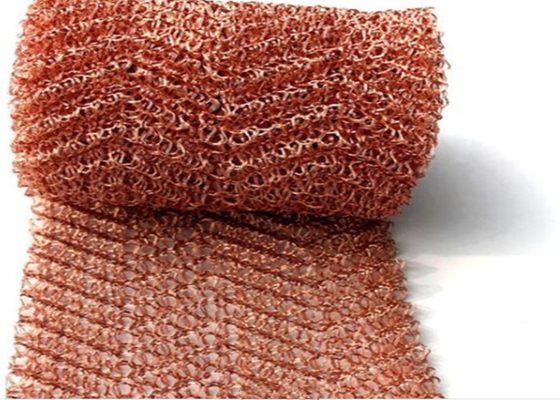 Largura de cobre pura personalizada de 99% Mesh Roll 276mm para a isolação térmica