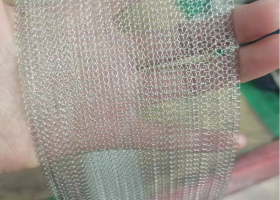 Almofadas de Mesh In Aluminum For Demister do fio/eliminadores de névoa feitos malha