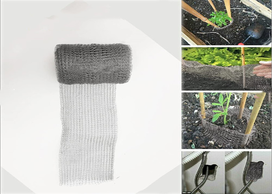 Filtro de malha de arame farpado industrial com buraco redondo de 2*2 mm e amostra