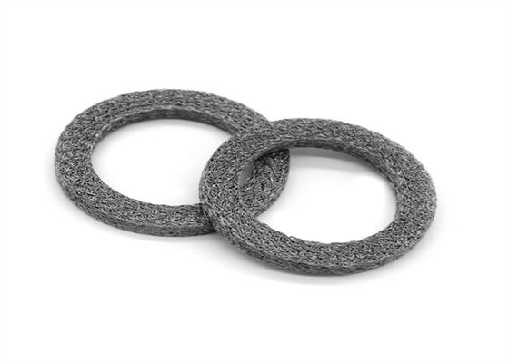 Rede de fios de malha de tricô comprimido versátil para várias aplicações de filtragem