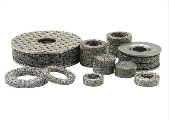 10-200mm Dia Comprimido Tecido de Arame Tecido Tecido de Tricoteado para aplicações de filtragem de trabalho pesado
