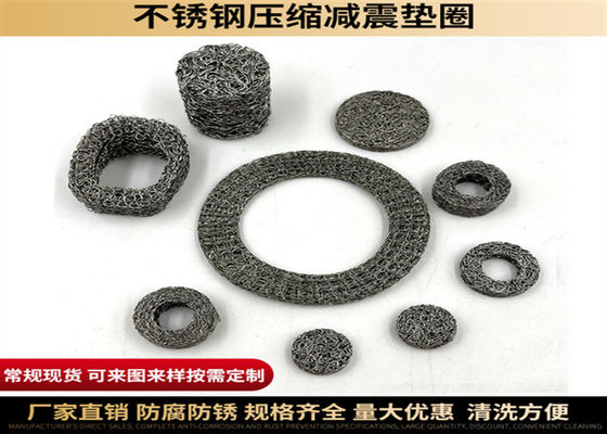 Rede de arame farpado comprimido de alto desempenho OD100 para uma eficiência de filtragem superior