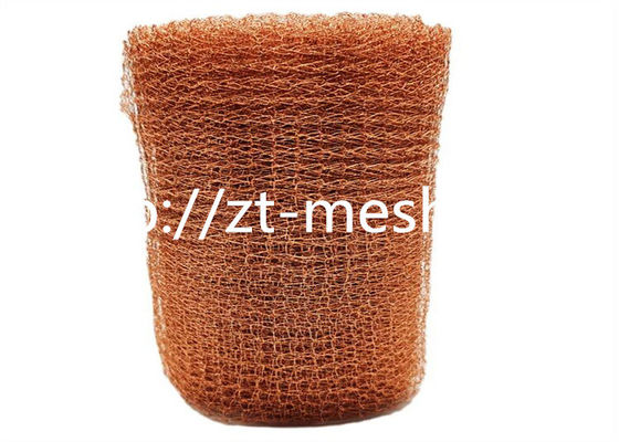 Modelo de aço inoxidável da rede de arame Knittted 100-200 com boa penetrabilidade