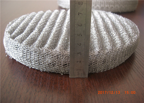 Resistência de corrosão feita malha redondeza de Mesh Demister Pad 0.23mm