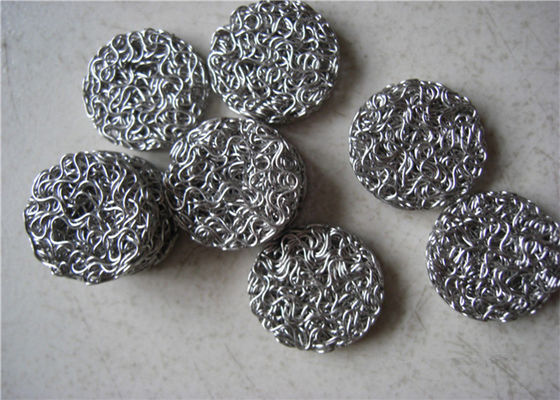 Os silenciadores comprimiram a rede de arame feita malha filtro de 5mm - de 25mm 90% para o carro industrial