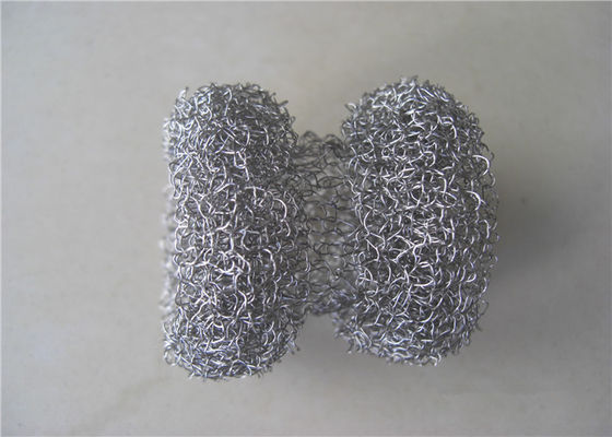 Filtragem Industrial Malha de aço inoxidável tricô Resistência a altas temperaturas