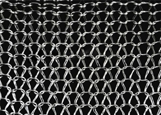 Os SS fizeram malha Mesh Fabric 4*5mm Mesh Hole Gas Liquid AISI 301 para o desembaçador