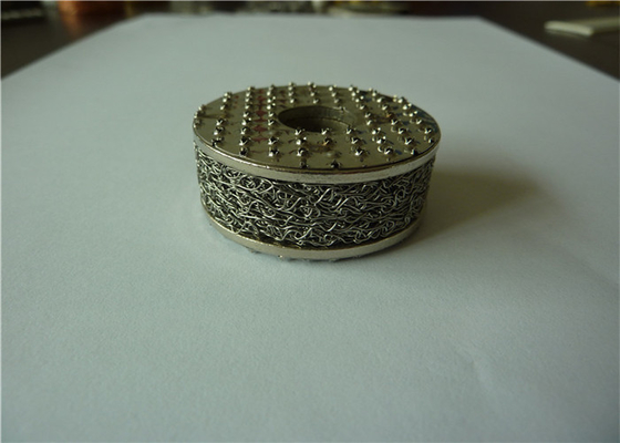 Furo quadrado feito malha comprimido de bronze do filtro da malha 98% do diâmetro 50*20mm