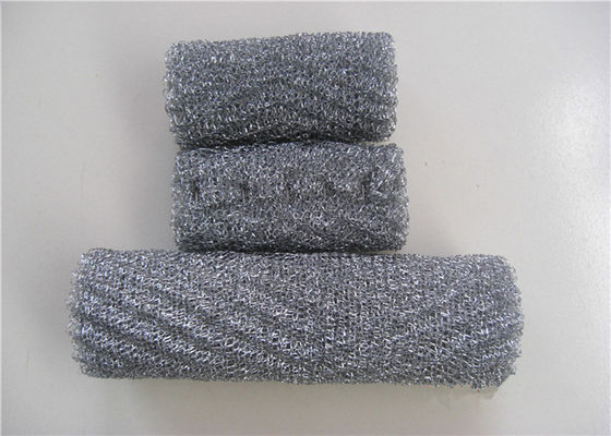 Filtro líquido galvanizado do gás de Mesh Pad Demister Cylindrical φ200mm do fio