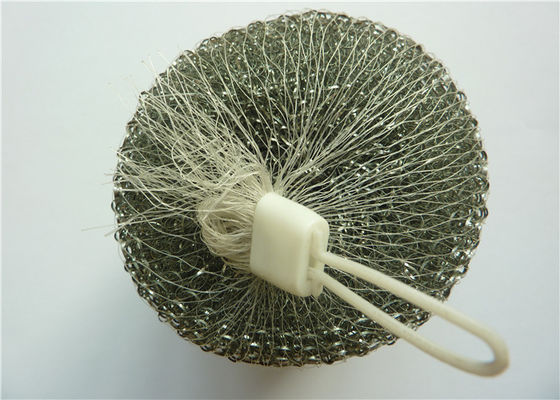 410 prova de limpeza de aço inoxidável resistente Pan Scrubber do odor da bola 50g