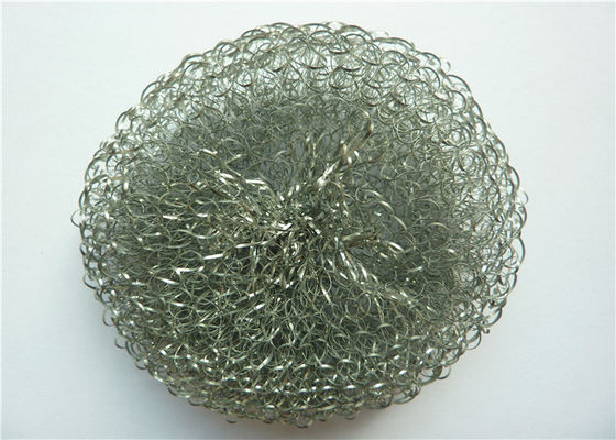 Amostra grátis de aço inoxidável de Mesh Scourer Ribbon Like Filament da redondeza