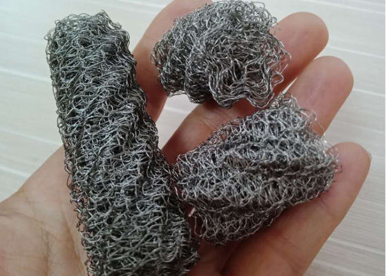 fio feito malha comprimido de aço inoxidável Mesh Abrasion Resistance 1500r/min 110kg de 0.2mm