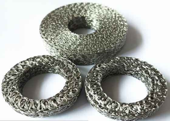 A forma feita sob encomenda ISO9001 de SS304 SS316 Mesh Filter Exhaust Mesh Gasket aprovou