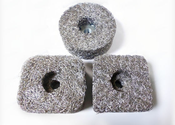 A forma quadrada comprimiu o fio 316 Mesh Filter de aço inoxidável feito malha da rede de arame 80mm