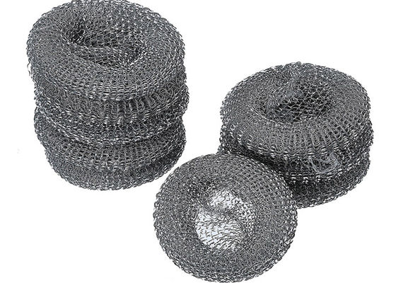 O círculo de aço inoxidável galvanizado de Mesh Scourer 10g 15g dá forma à capacidade de limpeza forte