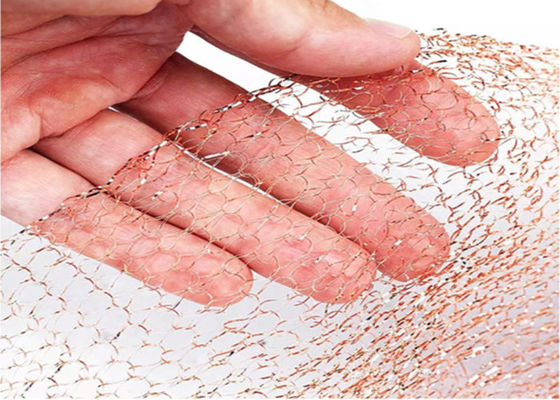 de cobre de 30m feitos malha engrenam 10 15 o fio Dia Corrugated Surface da largura 0.20mm de 20cm