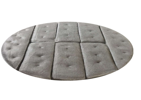 SS316L fazem malha a largura de Mesh Demister Mist Eliminator 500mm com furo irregular