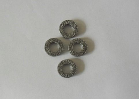 Almofada de prata da redução de ruído da tubulação de exaustão de Wiremesh M8 M10