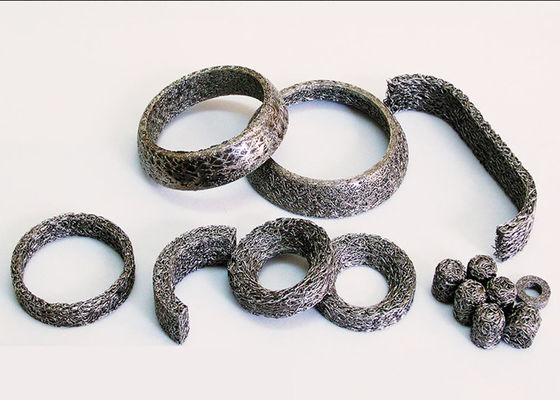 A montagem metálica 50g do quadrado fez malha o fio Mesh Gasket 310s para a anti vibração do coxim