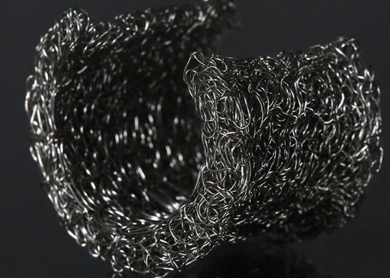 Filtro de malha de arame tricotado resistente a altas temperaturas para negócios Tipo e diâmetro 14 mm