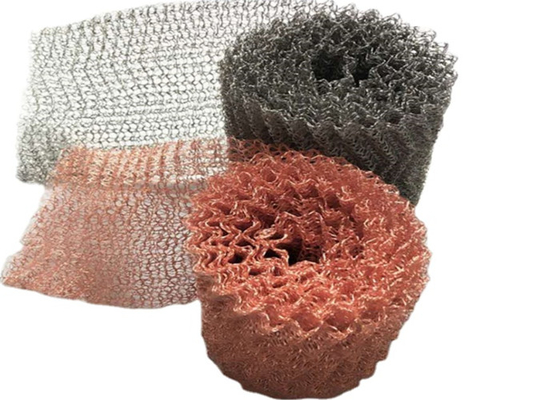 o fio feito malha Ss Mesh Making Demister Pads And de 0.2mm comprimiu gaxetas