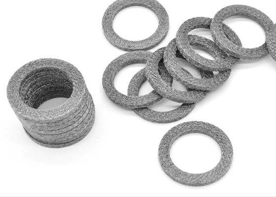 Personalize a espessura feita malha comprimida 21mm da rede de arame 316l Od160 Id70