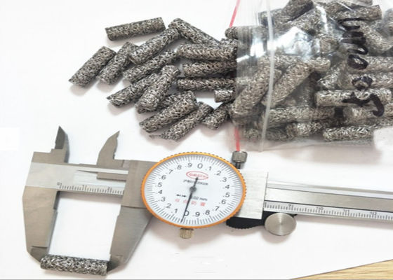 2.5CM rolos de malha de fios de malha de aço inoxidável para telas