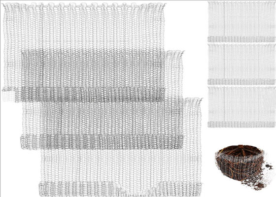 Separador de Liguid do gás de Mesh Knitted For Demister Pad do fio do padrão do En 10204 do ruído