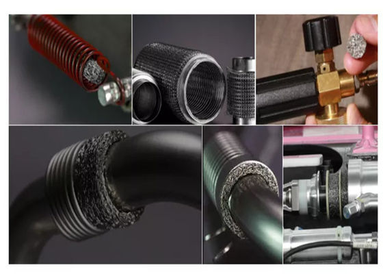 Rede de arame feita malha comprimida 304 316 de 200 mícrons de aço inoxidável