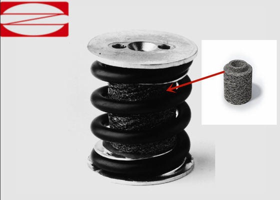 Malha de arame tricotado comprimido durável de espessura de 10 mm para uso industrial