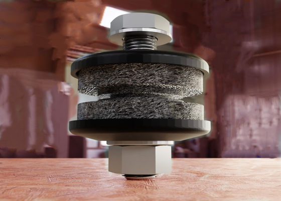 Espessura 10mm dos amortecedores Od29mm Id24mm do coxim do metal de Sus316l