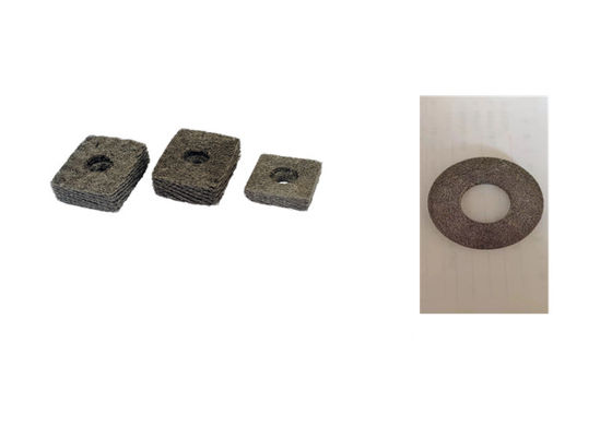 fio feito malha de aço inoxidável Mesh Gaskets da espessura 10mm do diâmetro 50mm para o filtro